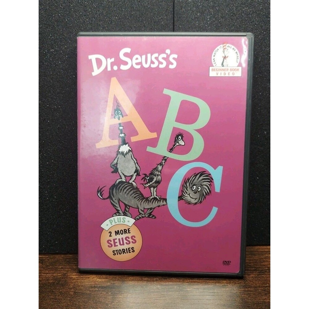 Dr. Seuss's ABC + 2 More Seuss Stories Beginner Book Video DVD